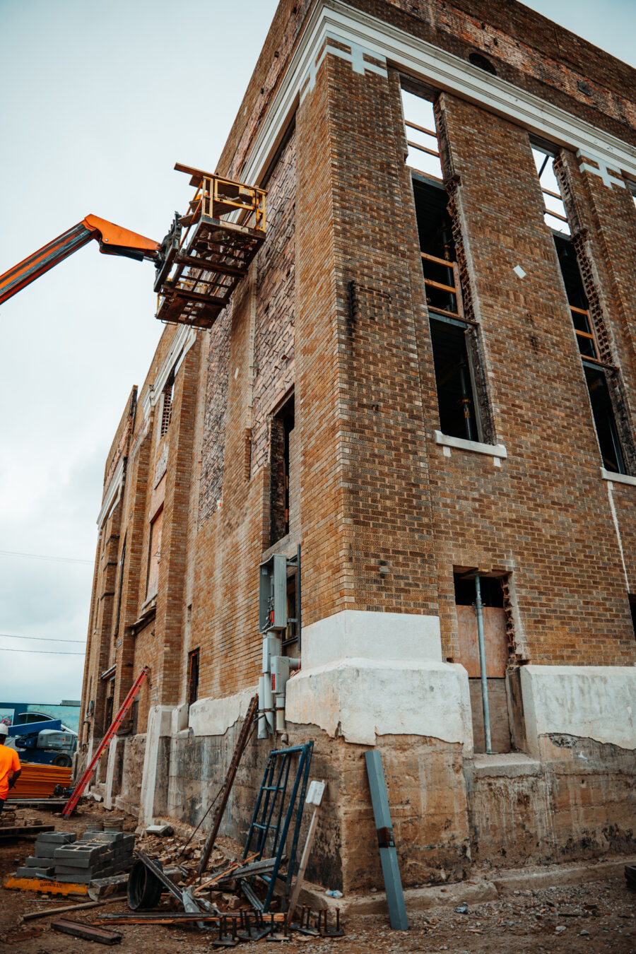 Temple Lofts Construction